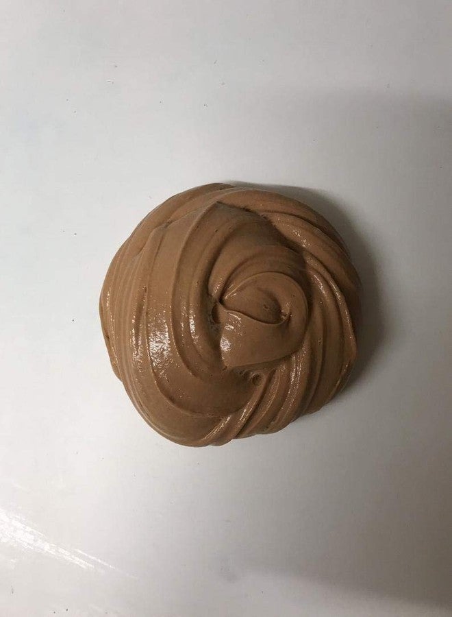 جوليانا معجون سلايم جوليانا اللامع والمطاطي للأطفال (عبوة من قطعتين - 200 غرام، مع منشط سلايم وبريق مجاني) (شوكولاتة وأبيض) - Image 2